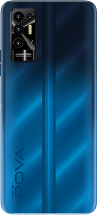 Смартфон TECNO Pova 2 128GB Energy Blue