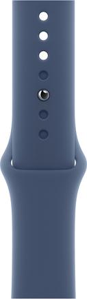 Умные часы Apple Watch Series 10 46mm Silver Aluminium Case с синим ремешком S/M