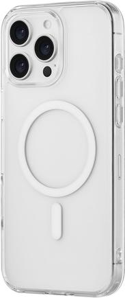 Клип-кейс uBear Real Mag Case для Apple iPhone 16 Pro Max Transparent