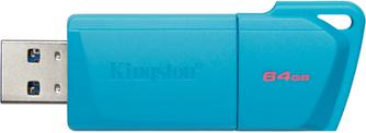 USB-накопитель Kingston DataTraveler Exodia M 64GB USB 3.2 Gen 1 голубой