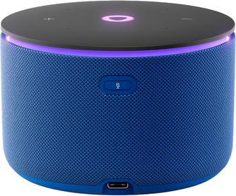 Умная колонка Яндекс Станция Мини 3 Pro Zigbee с Алисой Синяя