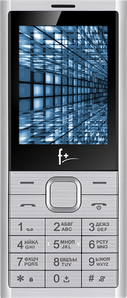 Мобильный телефон F+ B280 Silver