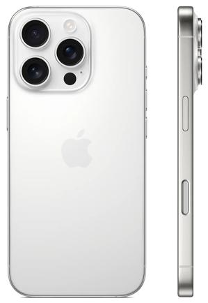 Смартфон Apple iPhone 16 Pro 128GB White Titanium (Nano+eSIM, без RuStore)