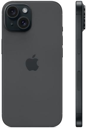 Смартфон Apple iPhone 15 128GB Black (Nano+Nano)
