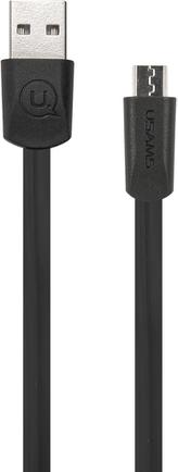 Кабель Usams U2 USB to microUSB 1m Black