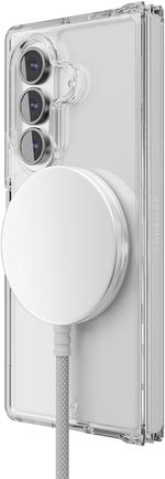 Клип-кейс VLP Crystal Case с MagSafe для Samsung Galaxy Z Fold7 Прозрачный