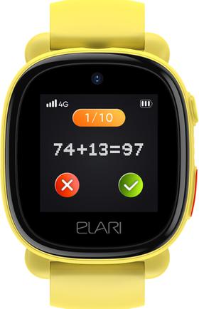 Умные часы Elari 4G Lite Yellow