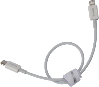 Кабель Baseus Superior Series CATLYS-02 USB-C to Apple Lightning 0.25m White