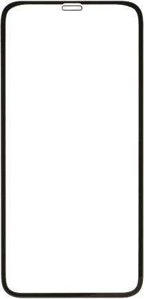 Защитное стекло InterStep 2.5D для Apple iPhone XR Black