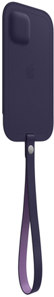 Чехол-футляр Apple Leather Sleeve with MagSafe для iPhone 12/12 Pro Тёмно-фиолетовый
