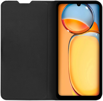 Чехол-книжка Krutoff Eco Book для Xiaomi Redmi 13C / POCO C65 Black
