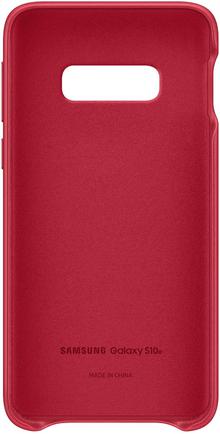 Клип-кейс Samsung Leather Cover S10e Red