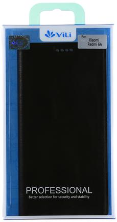 Чехол-книжка Vili для Xiaomi Redmi 6A Black