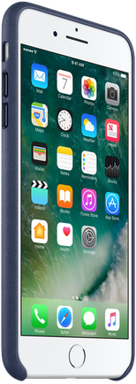 Клип-кейс Apple Leather Case для iPhone 7 Plus Midnight Blue