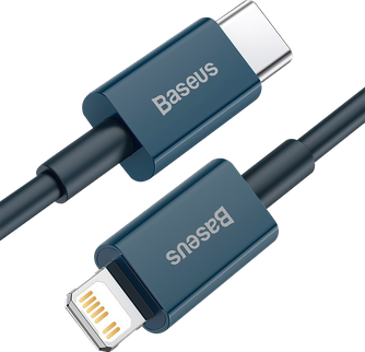 Кабель Baseus Superior Series CATLYS-A03 USB-C to Apple Lightning 1m Blue