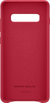 Клип-кейс Samsung Leather Cover S10+ Red