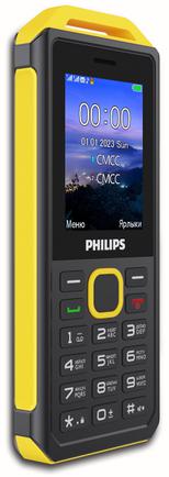Мобильный телефон Philips Xenium E2317 Yellow/Black