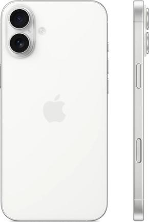 Смартфон Apple iPhone 16 Plus 512GB White (Nano+eSIM, без RuStore)