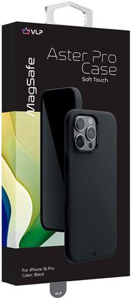 Клип-кейс VLP Aster Pro Case для Apple iPhone 16 Pro с MagSafe чёрный