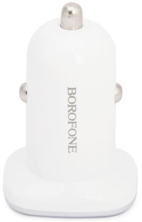 Автомобильное зарядное устройство Borofone BZ12 White