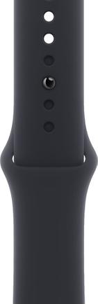 Умные часы Apple Watch Series 9, 41mm Aluminum Midnight с чёрным ремешком S/M