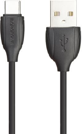 Кабель Borofone BX19 USB to USB-C 1m Black