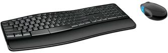 Комплект клавиатура и мышь Microsoft Sculpt Comfort Black
