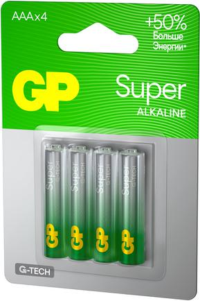 Батарейки GP Super Alkaline G-Tech AAA (4 шт)