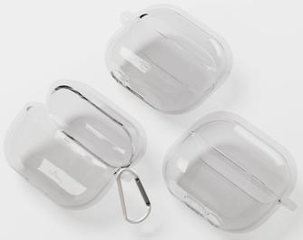 Чехол VLP Charm Case для Samsung Galaxy Buds 3/3 Pro Прозрачный
