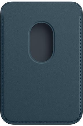 Чехол-бумажник Apple Leather Wallet with MagSafe для iPhone 12 «Балтийский синий»