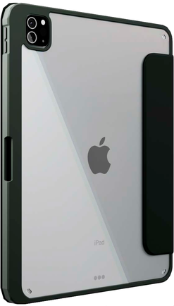 Чехол-книжка VLP Split Folio для планшета Apple iPad Pro M4 11" тёмно-зёленый