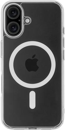 Клип-кейс uBear Real Mag Case для Apple iPhone 16 Transparent