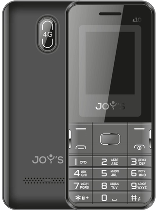 Мобильный телефон Joy's S10 Dual SIM 4GB Black