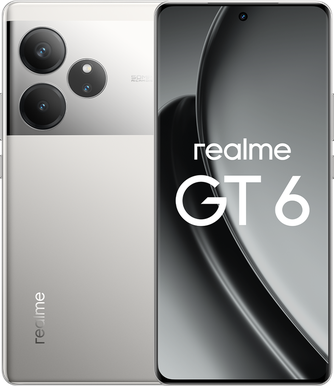 Смартфон realme GT 6 12/256GB Серебристый