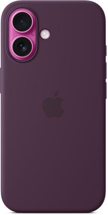 Клип-кейс Apple Silicone Case with MagSafe для Apple iPhone 16 Plum