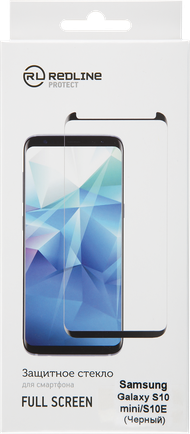 Защитное стекло Red Line Full Screen для Samsung Galaxy S10e Black