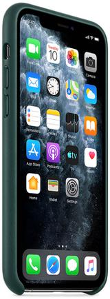 Клип-кейс Apple Leather Case для iPhone 11 Pro «Зелёный лес»