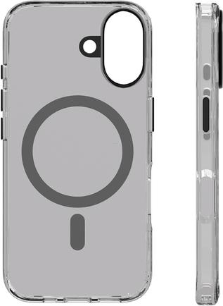 Клип-кейс VLP Diamond Case для Apple iPhone 16 с MagSafe чёрный