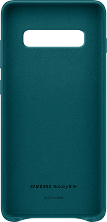 Клип-кейс Samsung Leather Cover S10+ Green
