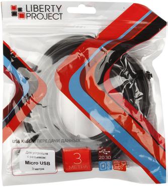 Кабель Liberty Project USB – micro-USB 0L-00027925 Black