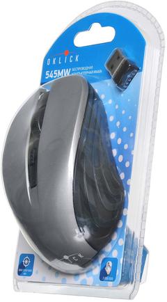 Мышь беспроводная Oklick 545MW Black/Gray