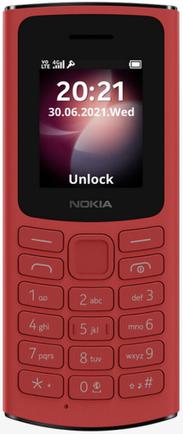 Мобильный телефон Nokia 105 TA-1557 Dual SIM EAC Red