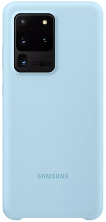 Клип-кейс Samsung Silicone Cover S20 Ultra Blue