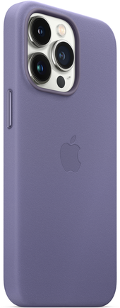 Клип-кейс Apple Leather Case with MagSafe для iPhone 13 Pro Фиолетовый