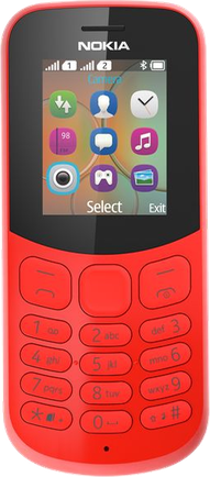 Мобильный телефон Nokia 130 Dual SIM TA-1017 Red