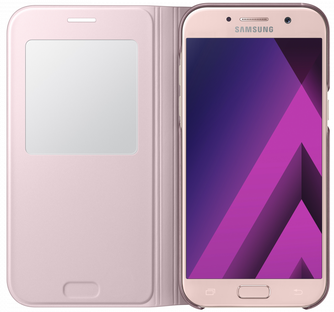 Чехол-книжка Samsung S View A5 2017 Pink