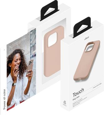 Клип-кейс uBear Touch Mag Case для Apple iPhone 16 Pro Max Beige