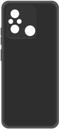Клип-кейс Krutoff Clear Case для Xiaomi Redmi 12C Black