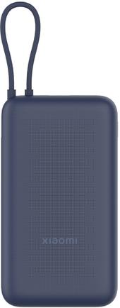 Портативное зарядное устройство Xiaomi 33W Power Bank 20000mAh с кабелем Blue