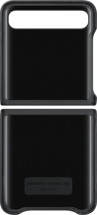 Клип-кейс Samsung Leather Cover Z Flip Black